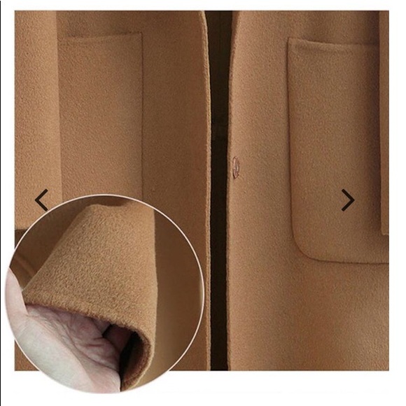 Beautiful camel coat! - Picture 3 of 7